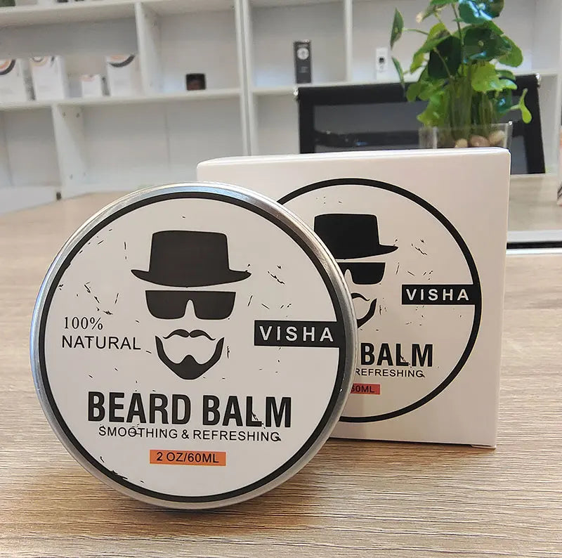 ENVISHA Growth Beard Care Oil Beard Cream Thicker More Full Thicken Hair For Men Grooming Treatment Clean Repair Moisturizing