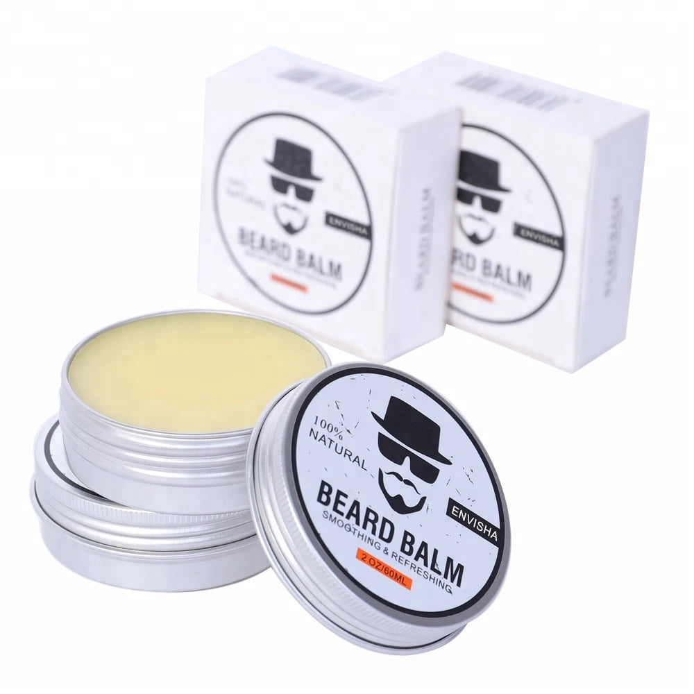 ENVISHA Growth Beard Care Oil Beard Cream Thicker More Full Thicken Hair For Men Grooming Treatment Clean Repair Moisturizing