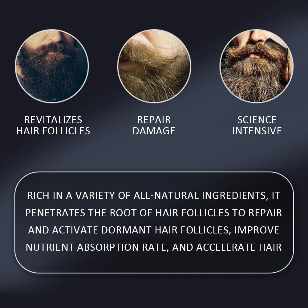 New Facial Hair Beard Growth Oil