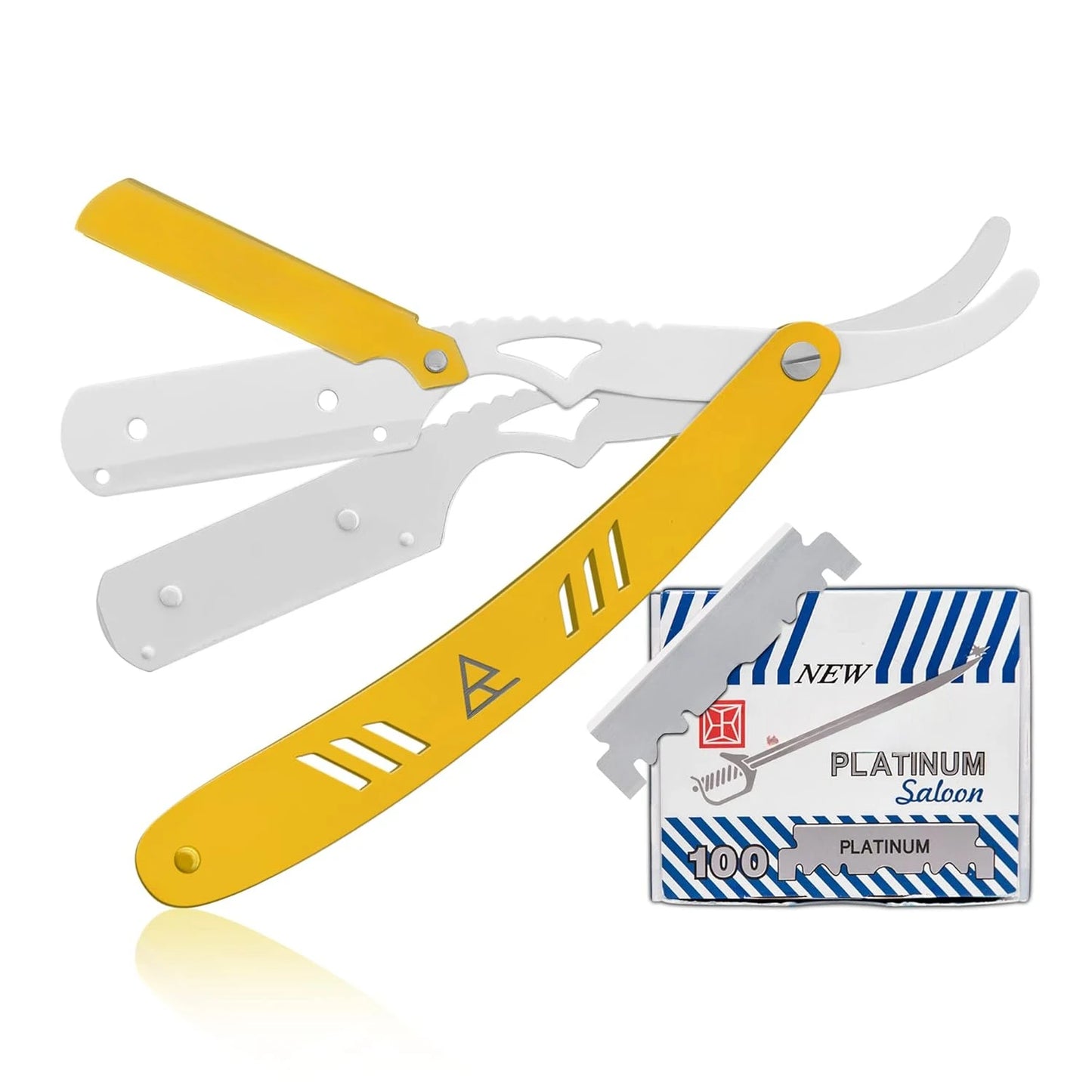 Straight Edge Single Blade Razors