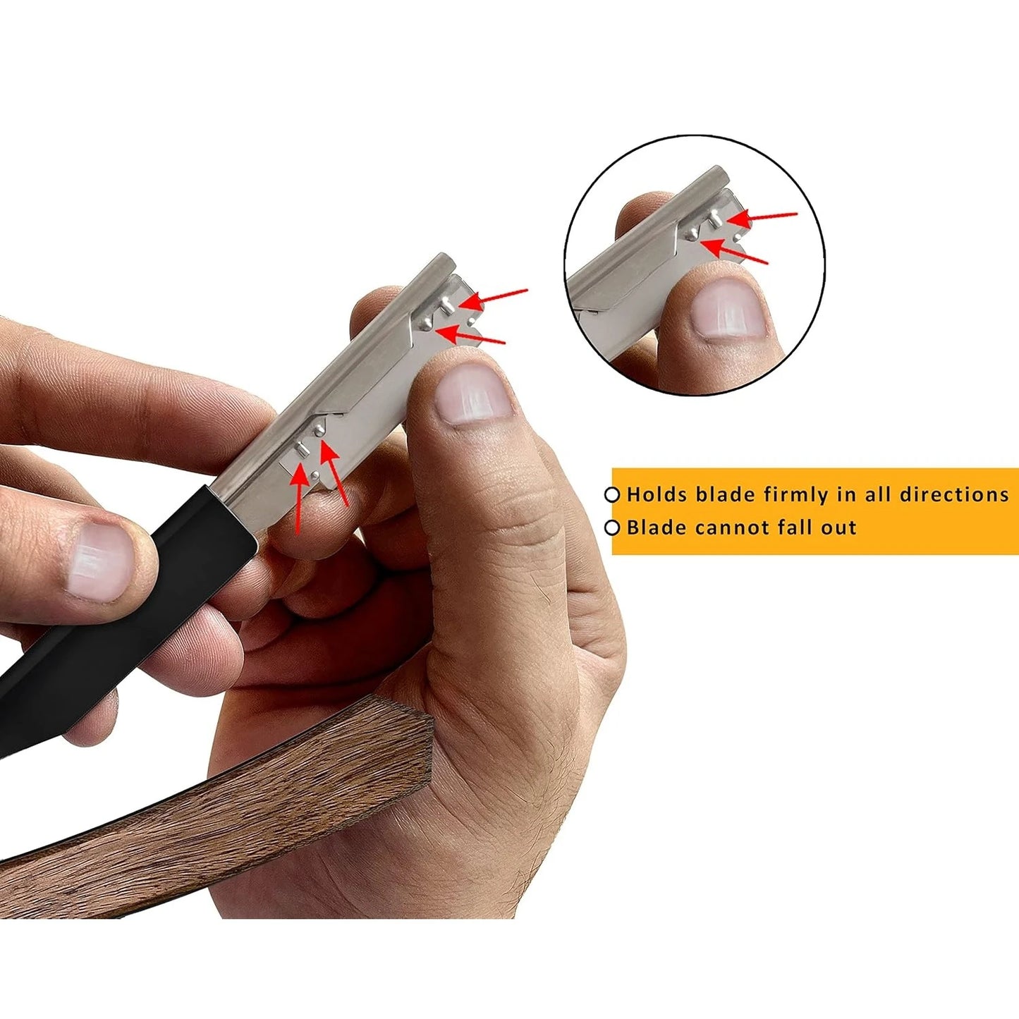 Straight Edge Single Blade Razors