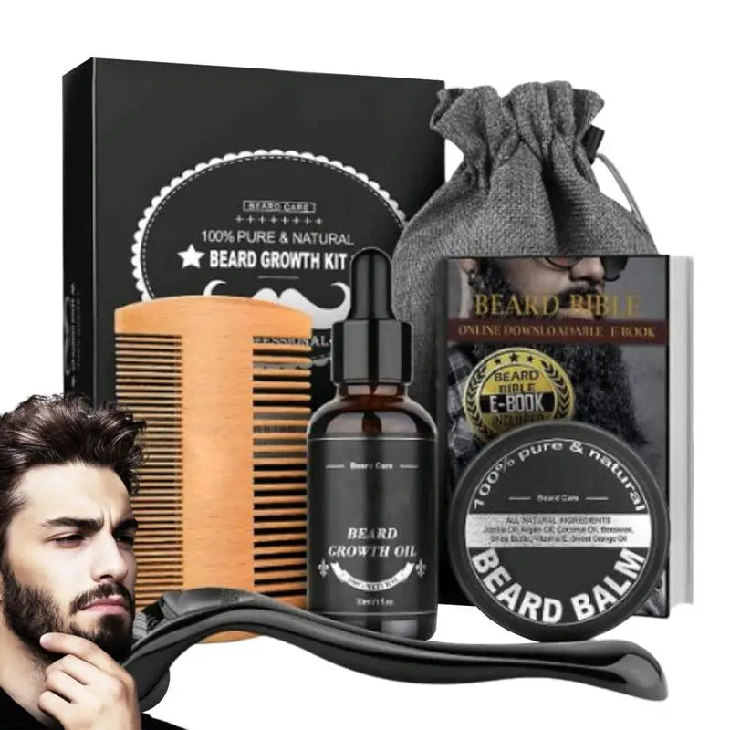 The Beard Lab - 5pcs Grooming Beard Set