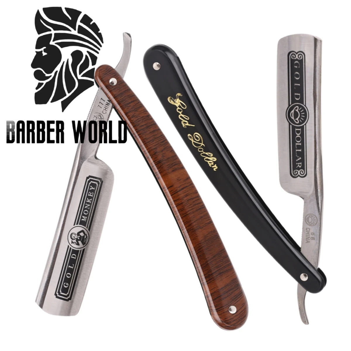 Professional Men's Manual Straight Shaver