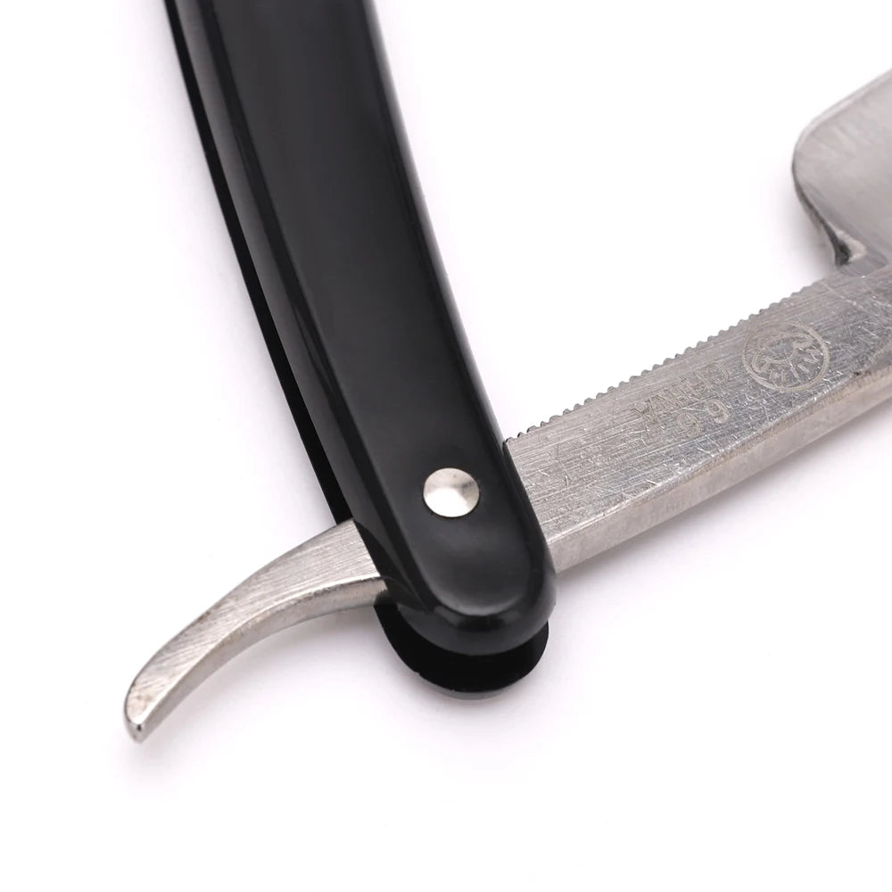 Professional Men's Manual Straight Shaver