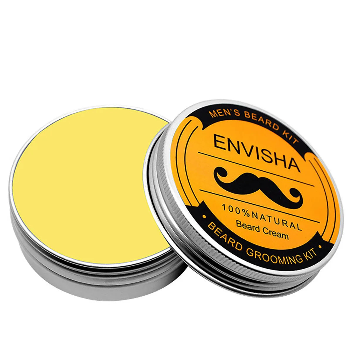 Beard Oil Beard Balm Comb Brush Sack Scissors 6 Piece Set