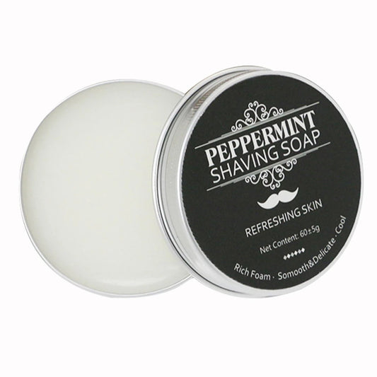 Hand Made Smooth Texture Mens Beard Shaving Soap