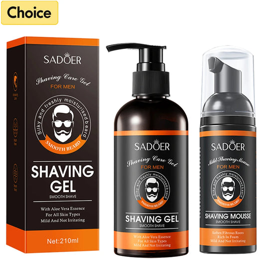 The Beard Lab - Premium Shaving Mousse & Gel