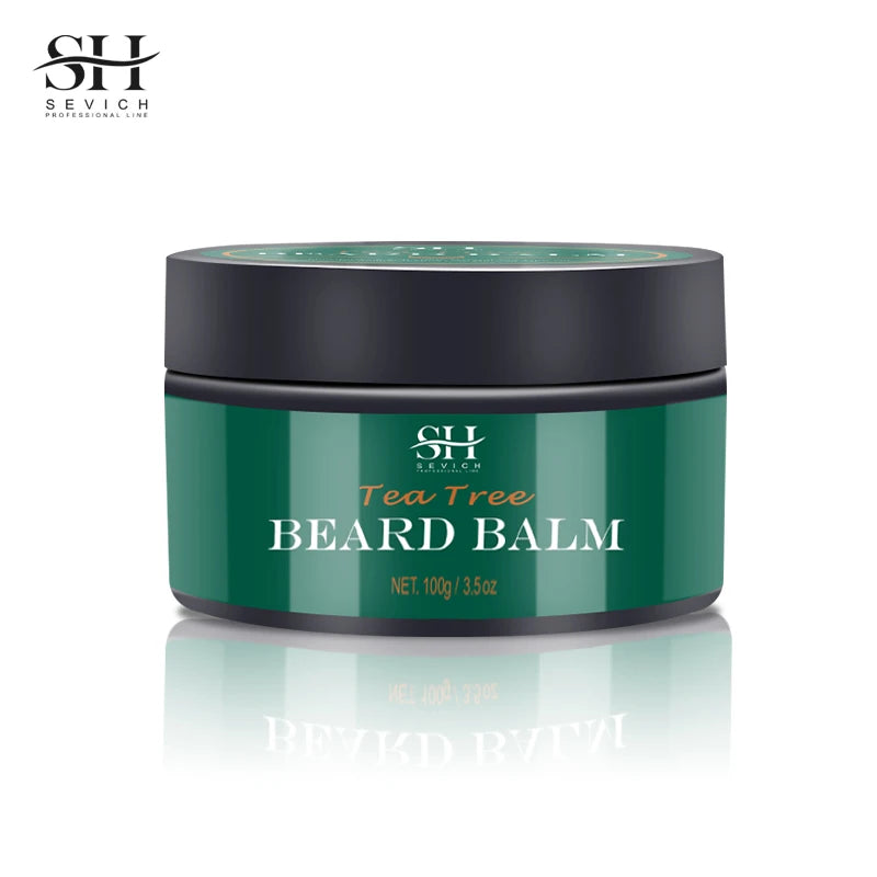Sevich Tea Tree Beard Care Series Fast and Effective Beard Growth And Gentle Cleansing Skin Soft Men's Beard Care Essence