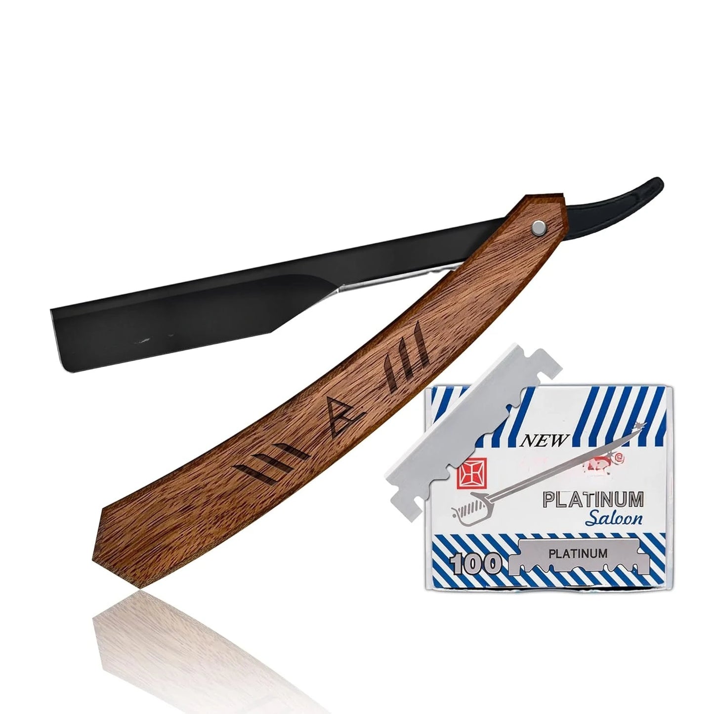 Straight Edge Single Blade Razors