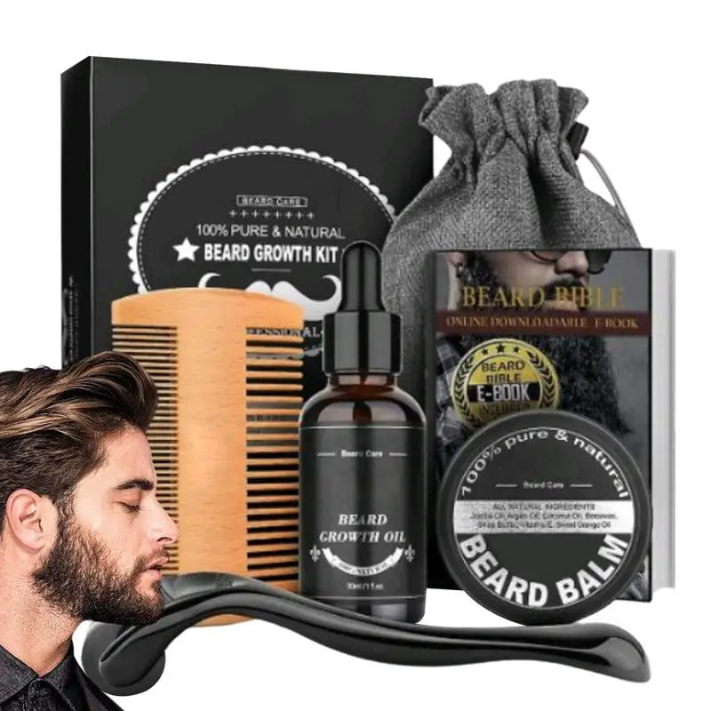 The Beard Lab - 5pcs Grooming Beard Set