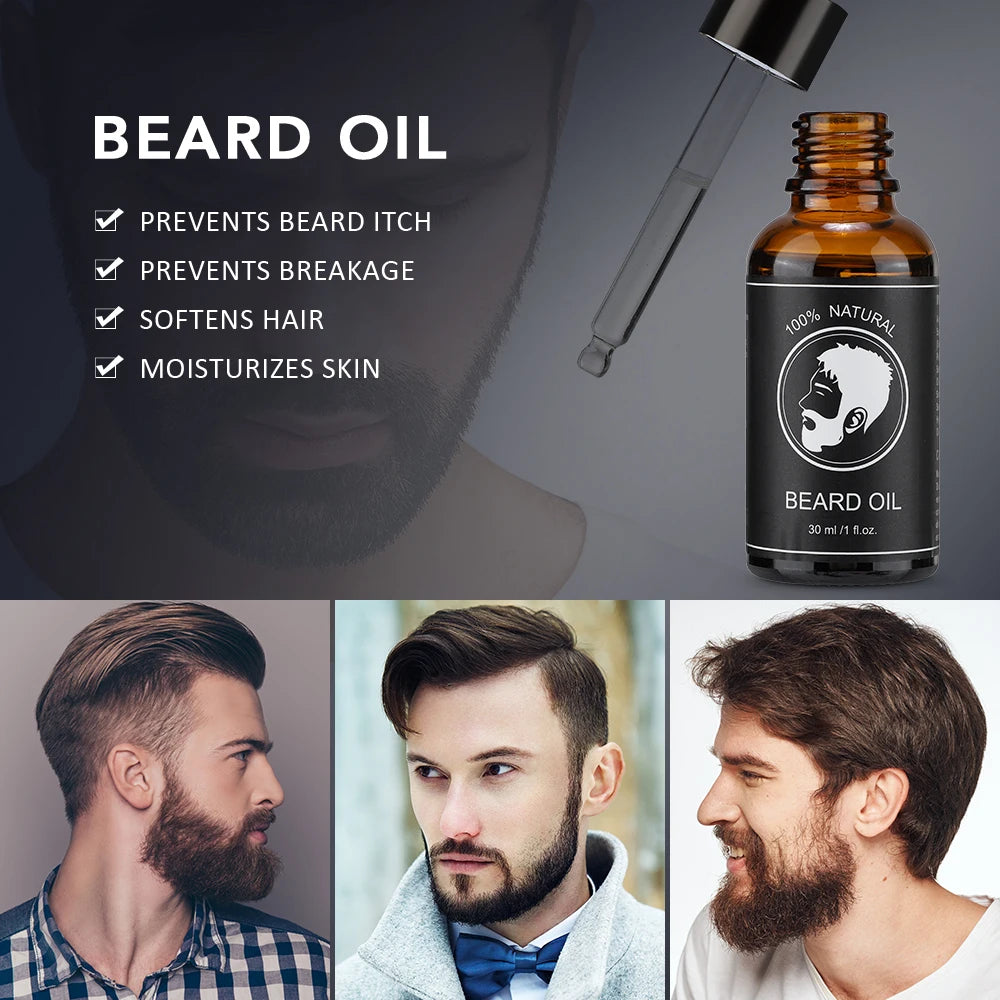 New Facial Hair Beard Growth Oil