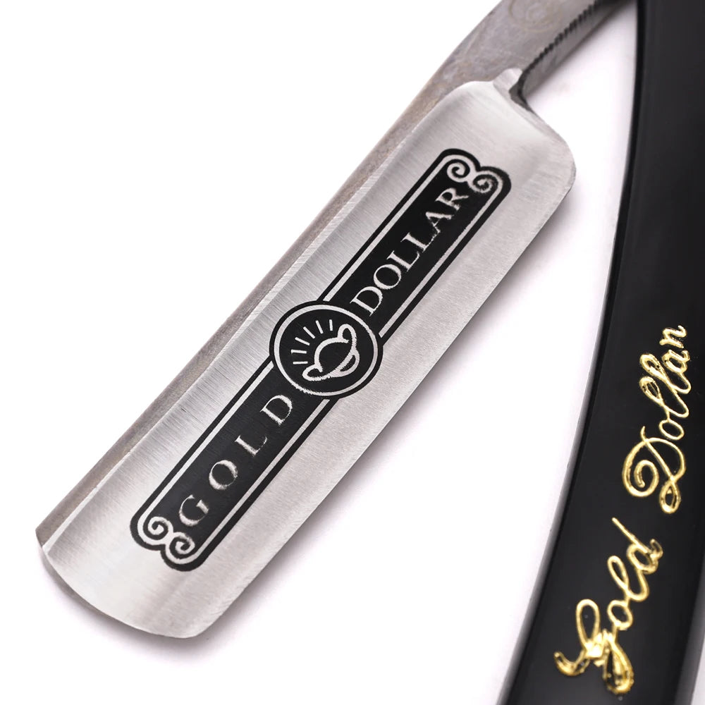 Professional Men's Manual Straight Shaver