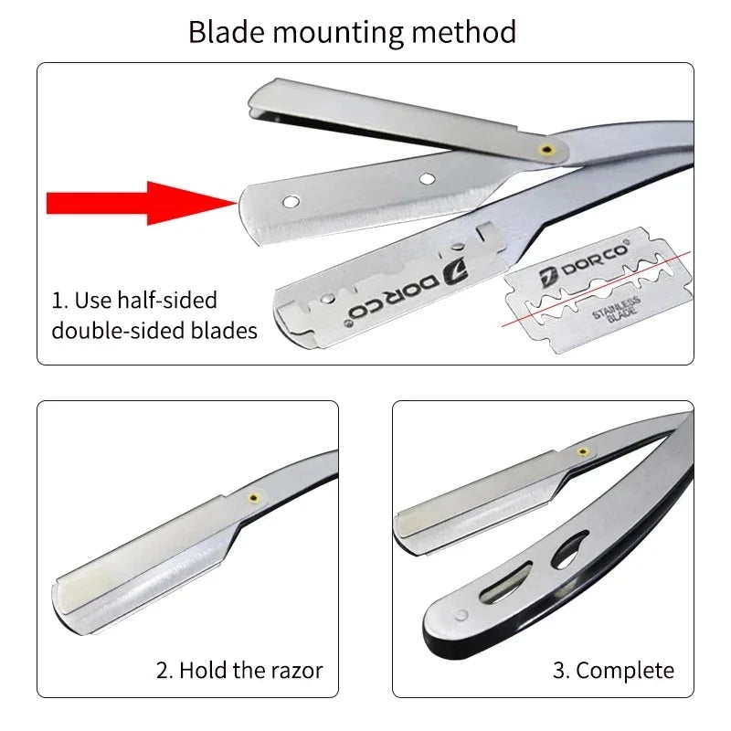 Edge Stainless Steel Sharp Barber Razor