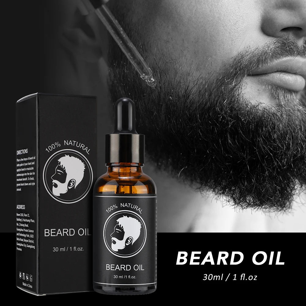 New Facial Hair Beard Growth Oil