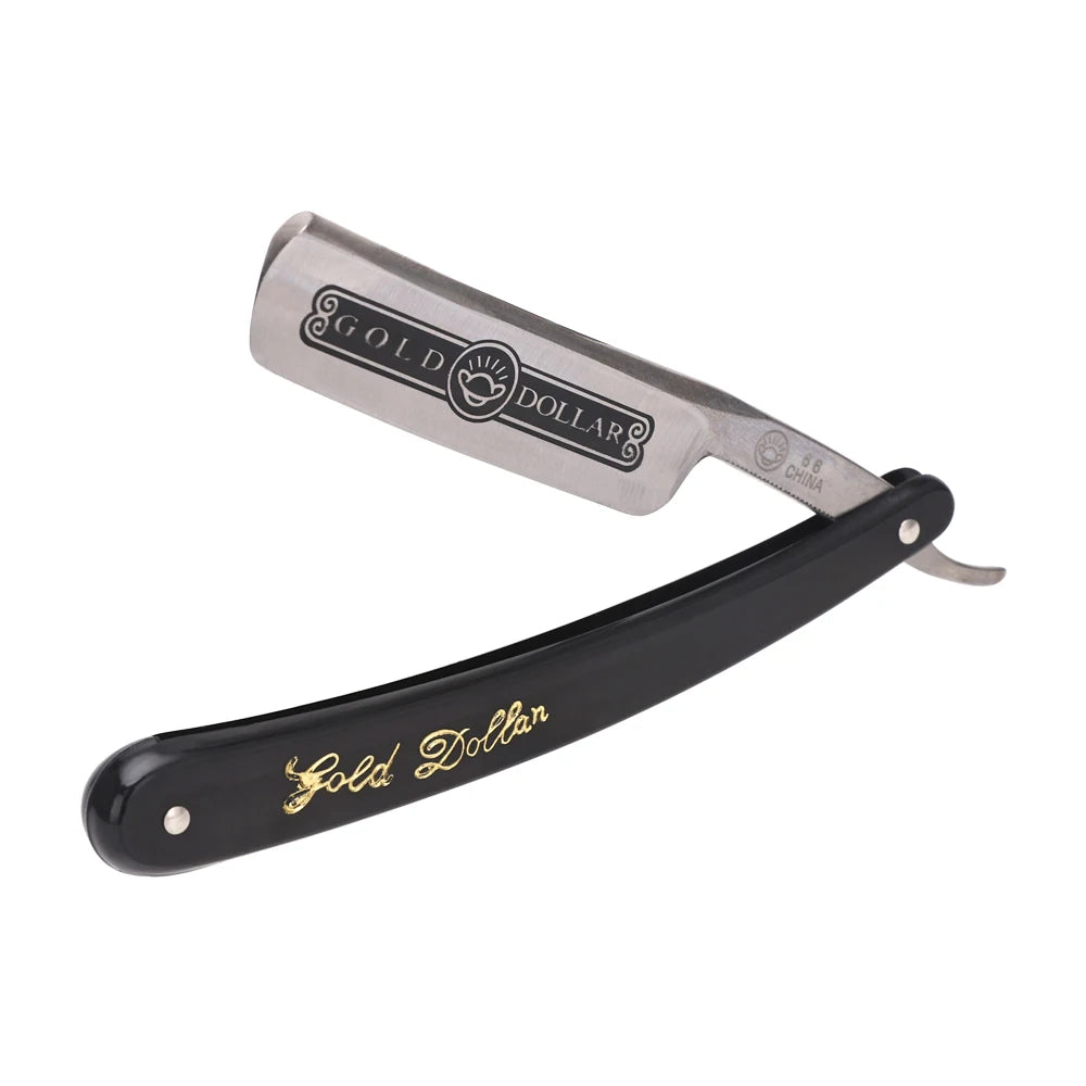 Professional Men's Manual Straight Shaver